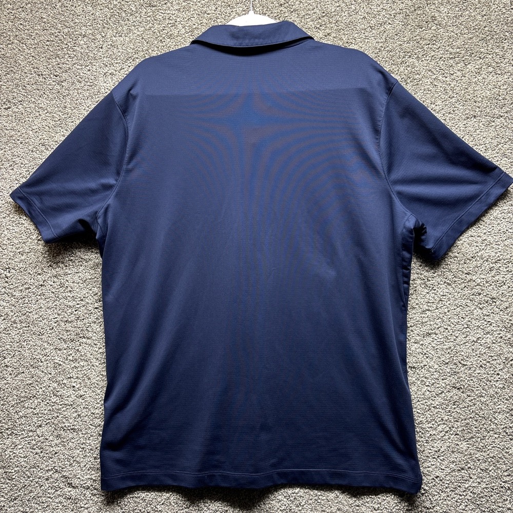 Nike Houston Astros Cooperstown Dri-Fit‎ Polo Golf Shirt Navy Mens XL Baseball - Picture 9 of 9